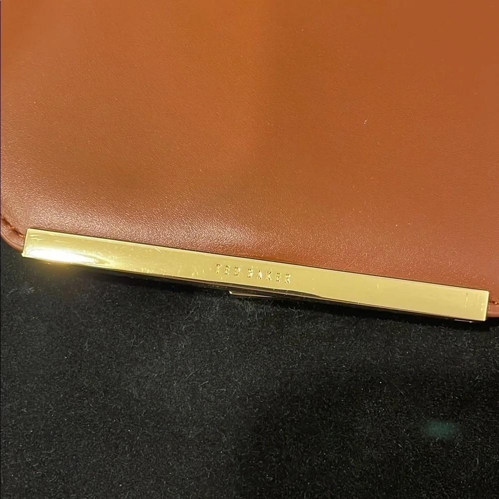 Ted Baker London Brown and Black Shoulder Bag